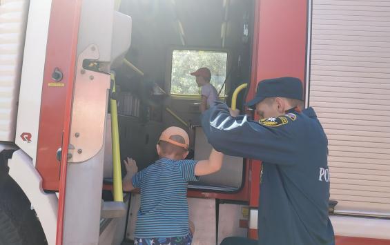 На что способна пожарная техника в Курчатове