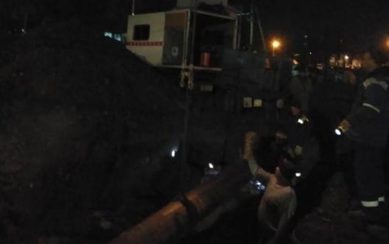 Курская «Квадра» завершила ремонт повреждённого участка теплотрассы