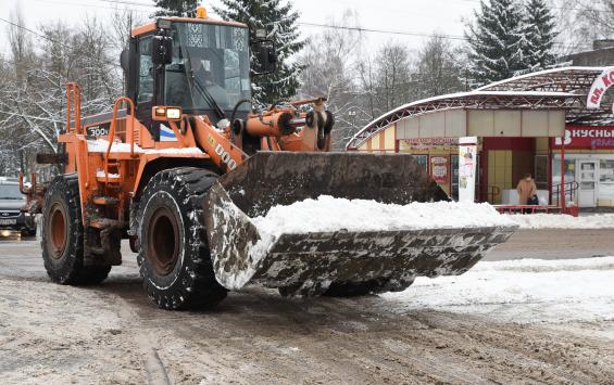 В Курске будет организовано складирование снега на 11-ти площадках