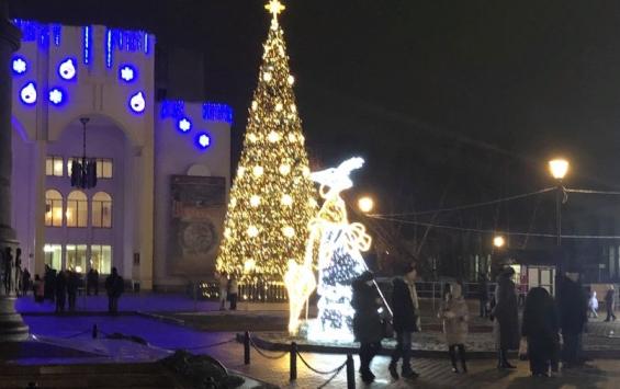Главный новогодний символ Курска готов к празднованию