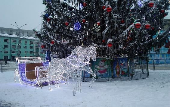 На Новый год в Курской области обещают мороз и снег
