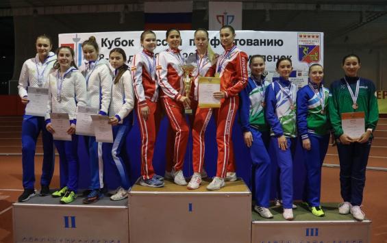 Курские спортсменки выиграли Кубок России по фехтованию
