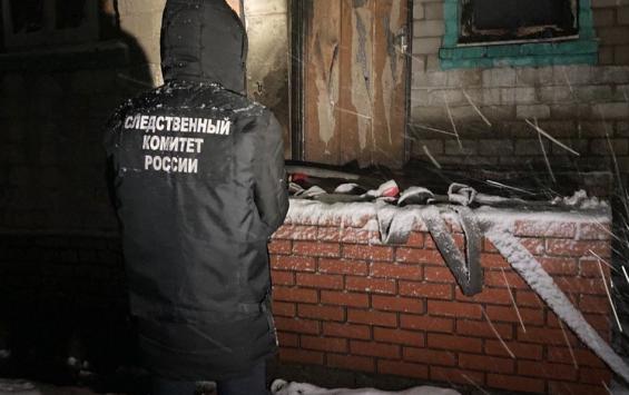 В Курской области мужчина погиб при пожаре
