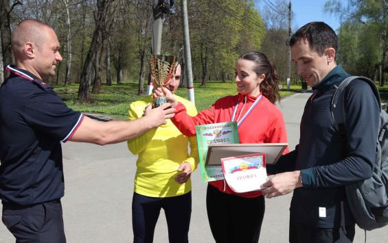 В Курской области состоялся легкоатлетический кросс среди сотрудников органов внутренних дел