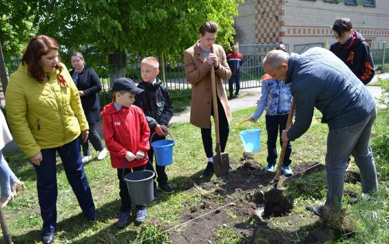 В Курской области проходит акция «Сад Памяти»