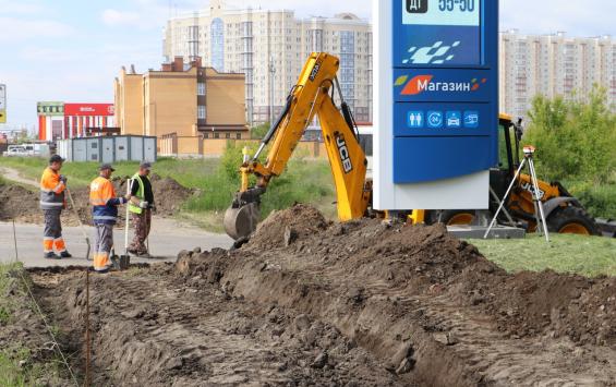 В Курске в рамках нацпроекта ведется ремонт дорог