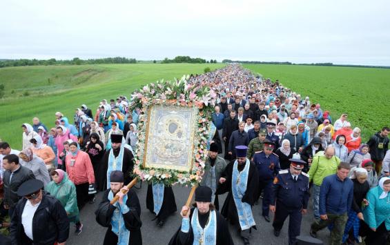 В следующую субботу по Курской области пройдет крестный ход с чудотворной иконой