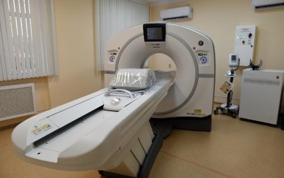 В Курской городской больнице №4 установили компьютерный томограф