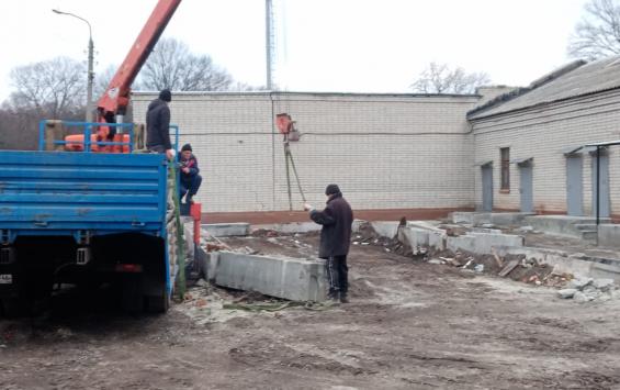 В парке Березовского снесли незаконную постройку