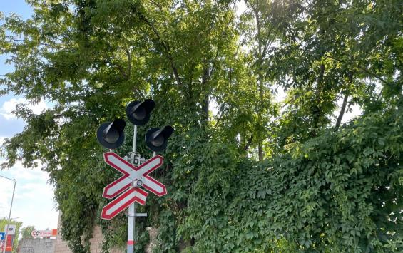 В Курской области произошло 82 ДТП на железнодорожных переездах