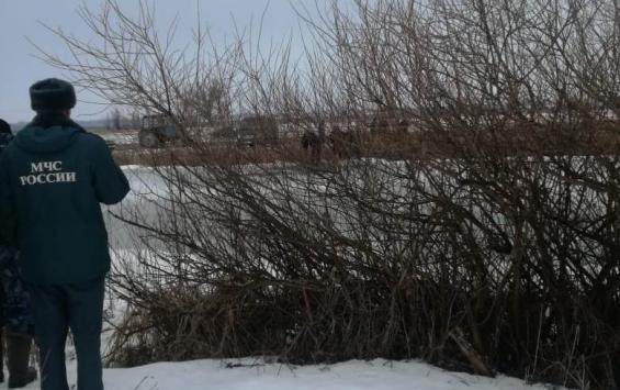 Выход на неокрепший лёд вновь привёл к трагедии в Курской области