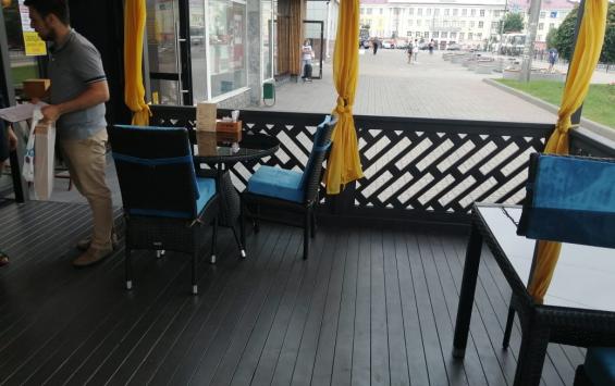В Курске начали работать летние кафе