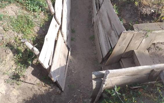 В Курской области ВСУ обстреляли из минометов строящуюся оборонную линию