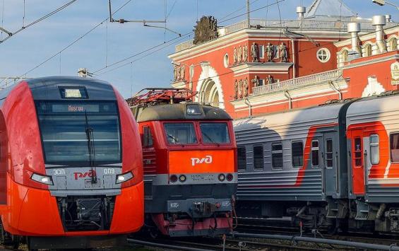 С начала года из Курской области отправили 8 зерновых поездов массой в 613 тысяч тонн