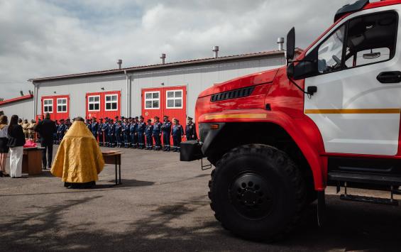 Курская противопожарная служба получила новую технику