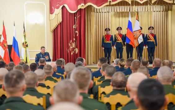 27-я отдельная гвардейская бригада РХБ защиты удостоена ордена Жукова