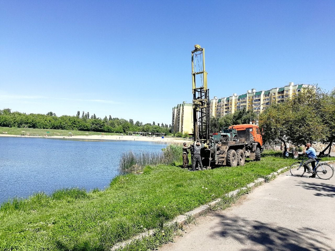 Ермошкино озеро курск фото после реконструкции