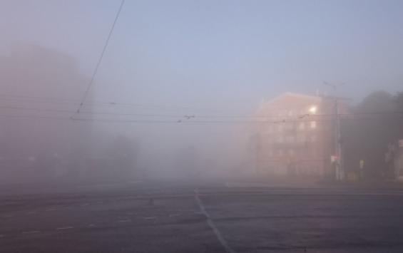 В Курской области обещают сильный туман