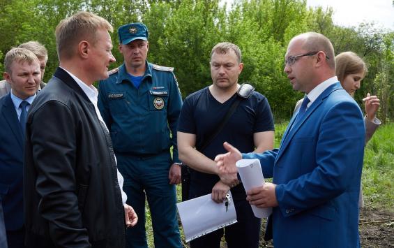 Врио губернатора Курской области проинспектировал смертельно опасный склад
