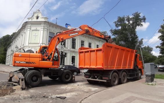 Итоги ремонтных работ теплосетей на улице Павлуновского