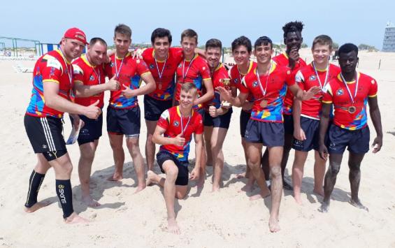 Курские пляжные регбисты заняли третье место на Кубке России