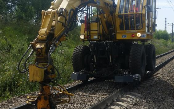 В Курской области продолжается ремонт железнодорожных путей