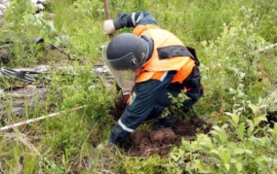 Новые опасные находки выявлены на территории Курской области