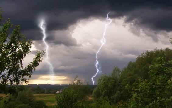 В Курске сохранится дождливая и ветреная погода: возможны грозы
