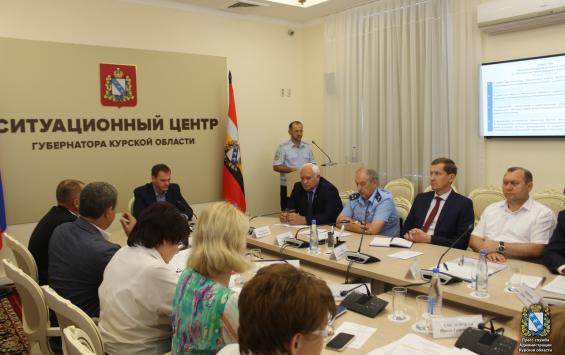 На специальном совещании обсудили безопасность во время выборов губернатора Курской области