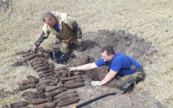 В Курской области обнаружили почти две сотни взрывоопасных предметов