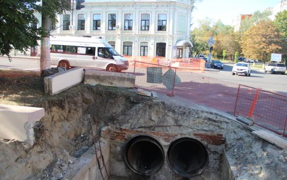 Ремонт теплосети на курской улице Дзержинского ограничит движение транспорта