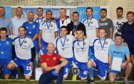 Курские полицейские заняли второе место по мини-футболу