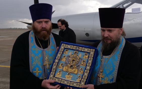 Икона «Знамение» прибыла в Курскую область