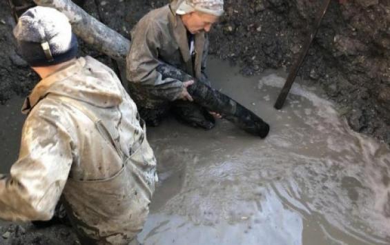 Центр Курска заливает сточными водами