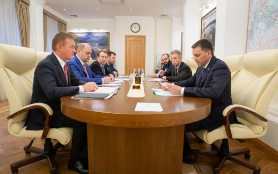 Курский губернатор обсудил проблему Кукуевки с главой минприроды РФ