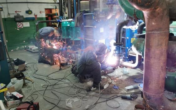 Курская «Квадра» начала ремонт теплопунктов в Сеймском округе