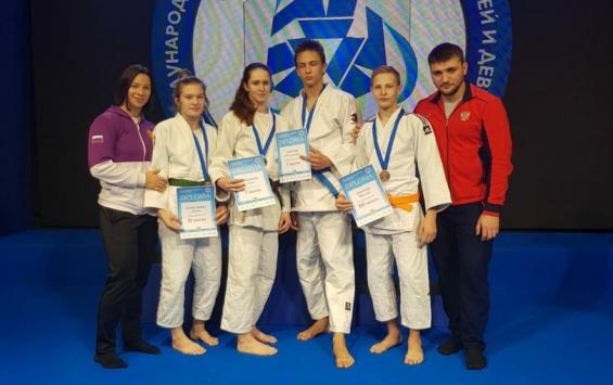 Юные курские дзюдоисты взяли несколько медалей на международном турнире