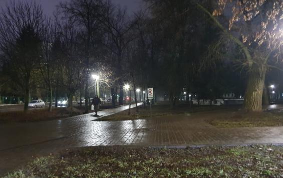 В курском парке «Бородино» стало светлей и это напомнило о других проблемах сквера
