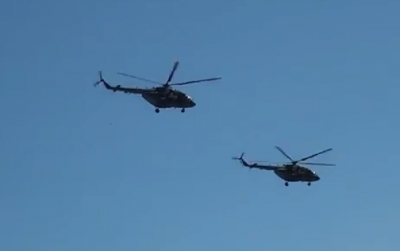 В День Победы над Курском пролетят военные вертолеты и истребители