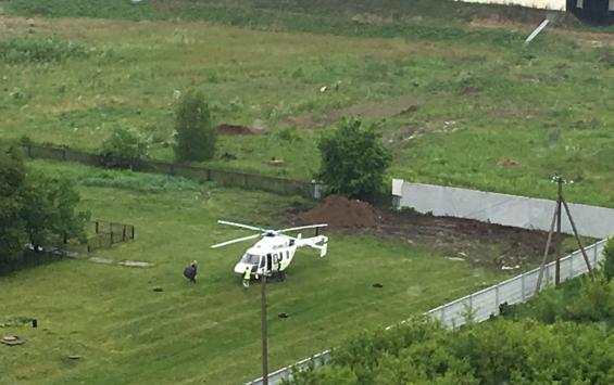 Еще одну курянку отправили в Москву вертолетом санавиации