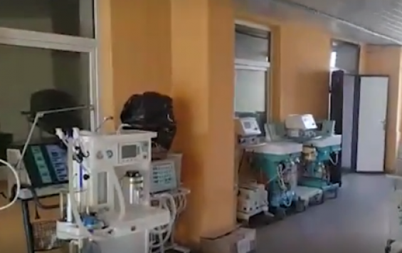 В курскую больницу № 6 поступили новые аппараты ИВЛ