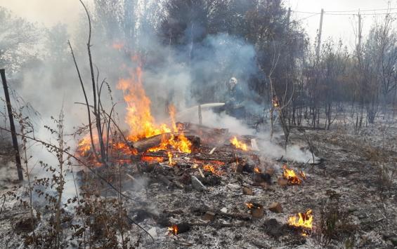 За сутки в Курской области произошел 91 пожар