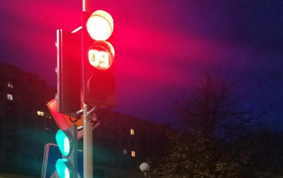 В Курске появился говорящий светофор