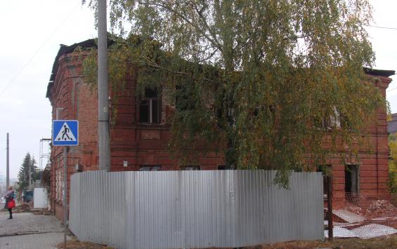 Дом Беньковских в Курске остался без крыши