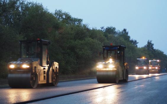В Курской области отремонтировали 7 километров дороги