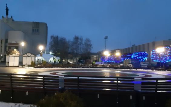 В Курске появится световая консоль «Театральная площадь»