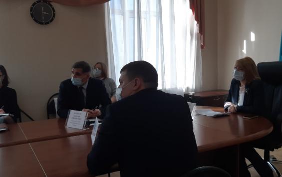 Итоги рабочей встречи представителей администрации города и Центра управления регионом Курской области