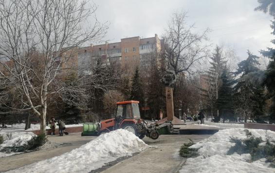 Улицу Ленина избавят от снега