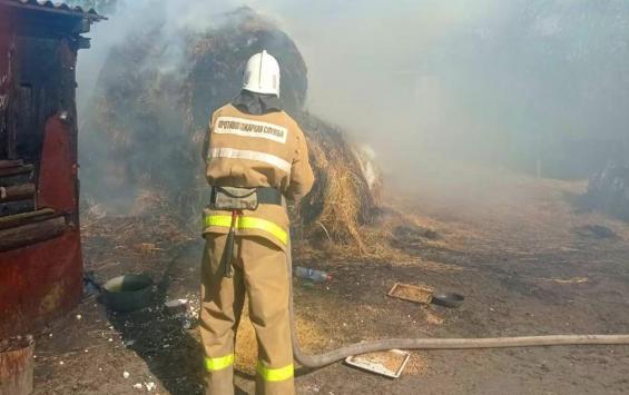 Шестилетний мальчик устроил пожар в Черемисиновском районе