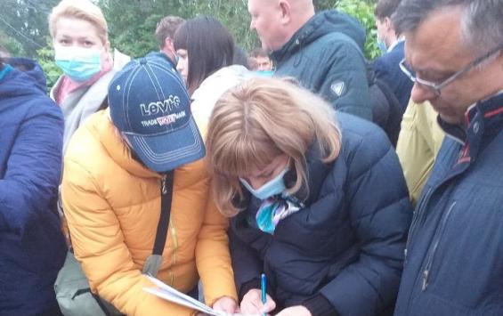 Жители курского «Междуречья» собрали подписи против генплана